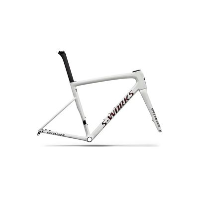TARMAC SL8 SW FRMSET METWHTSIL/CMLNREDGLD/BLK 56