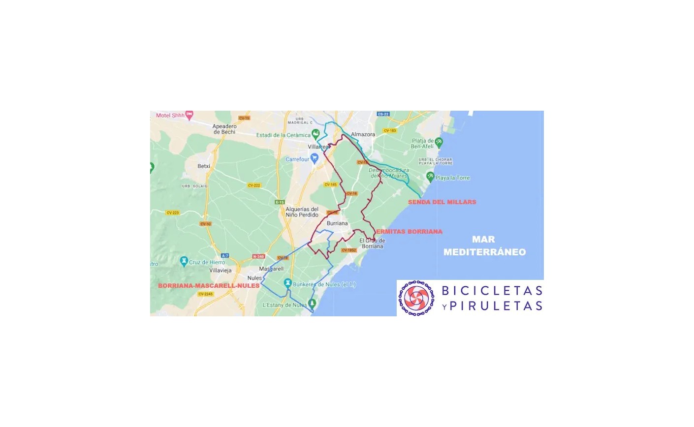 Las mejores rutas en bicicleta eléctrica para primavera en Castellón