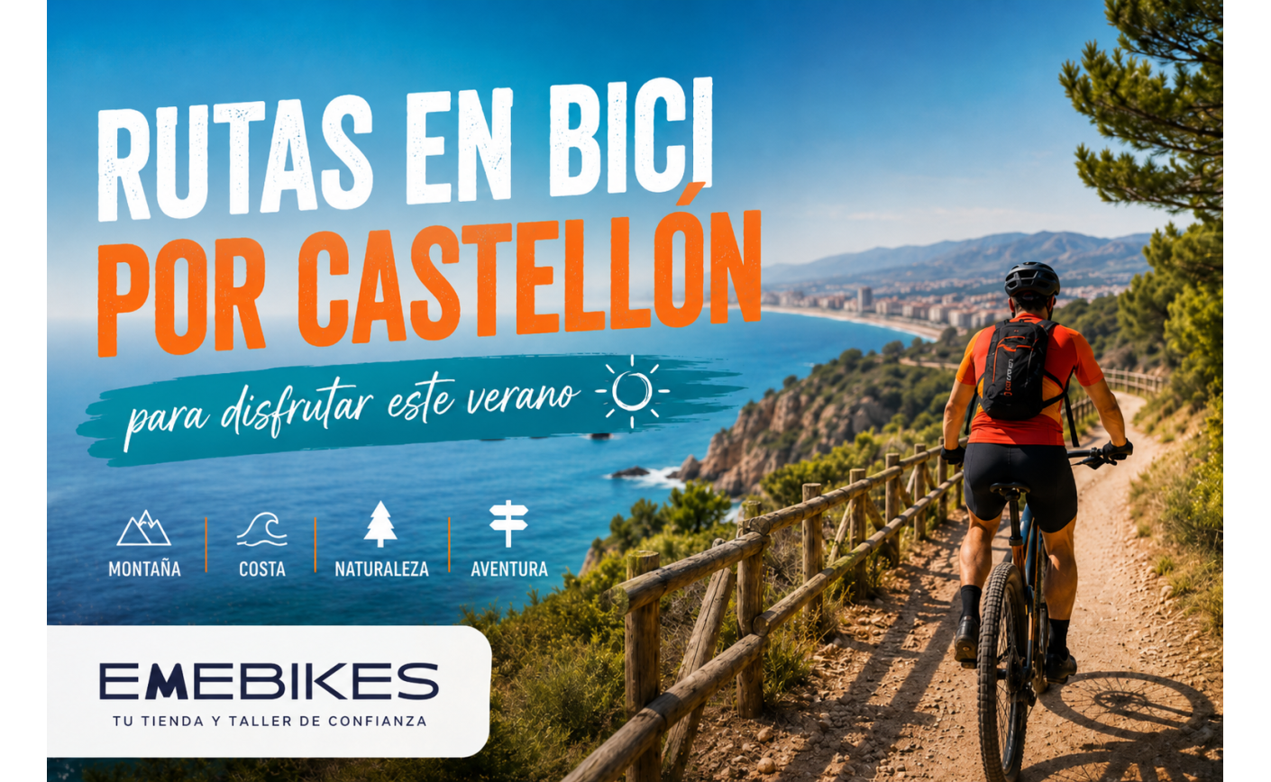 Rutas en bici por Castellón para disfrutar este verano