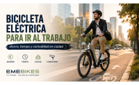 Bicicleta eléctrica para ir al trabajo: ahorro, tiempo y comodidad en ciudad
